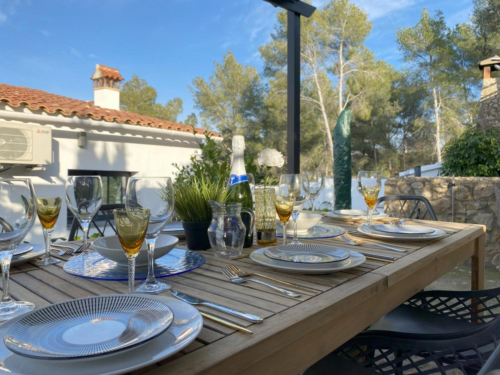 Villa Avril Piscina Privada Y Amplias Terrazas Olivella 外观 照片