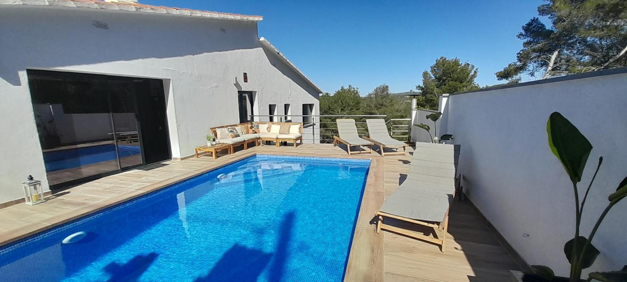 Villa Avril Piscina Privada Y Amplias Terrazas Olivella 外观 照片