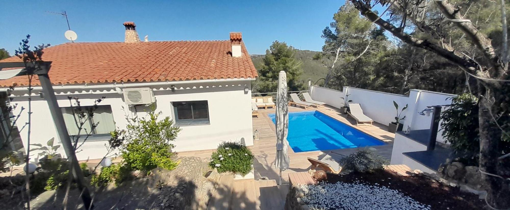 Villa Avril Piscina Privada Y Amplias Terrazas Olivella 外观 照片