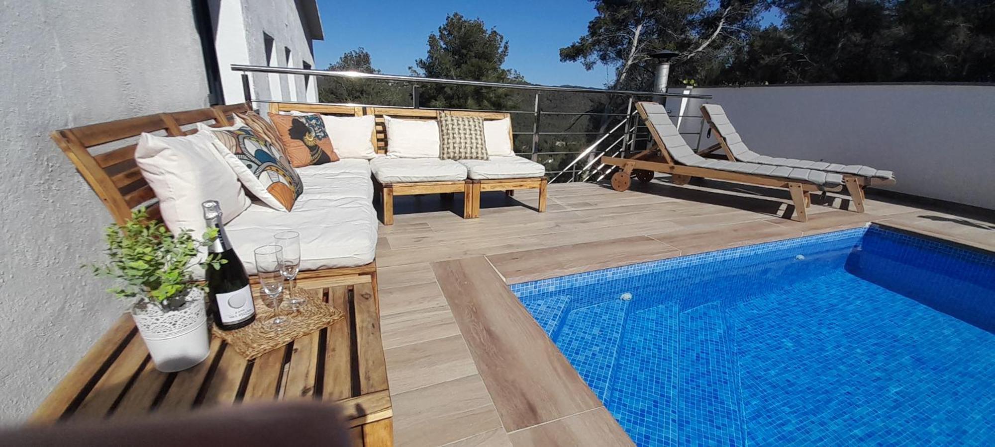 Villa Avril Piscina Privada Y Amplias Terrazas Olivella 外观 照片