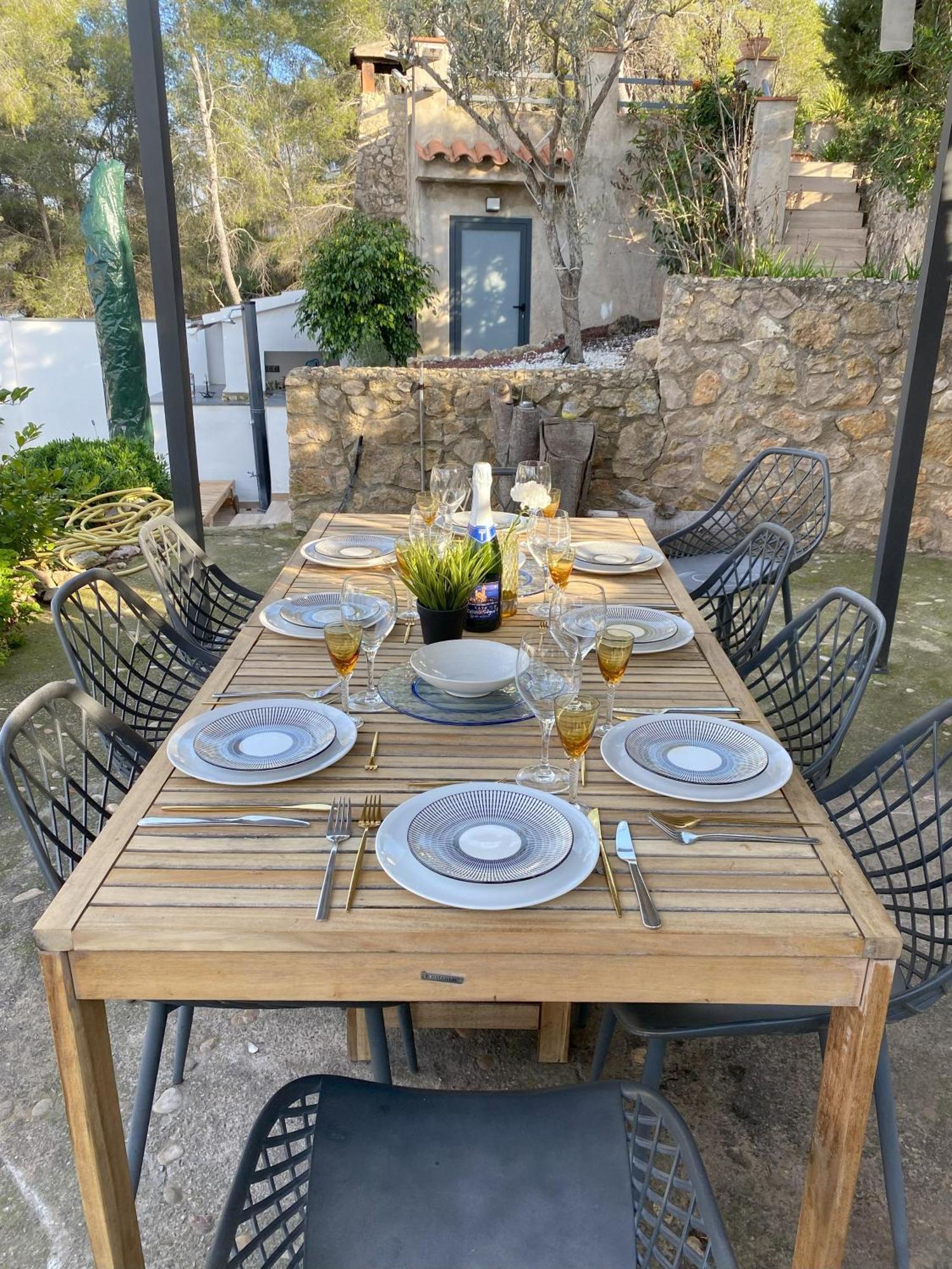 Villa Avril Piscina Privada Y Amplias Terrazas Olivella 外观 照片